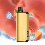 ALIBARBAR INGOT Peach Ice 9000 Puffs 3 pack on sale